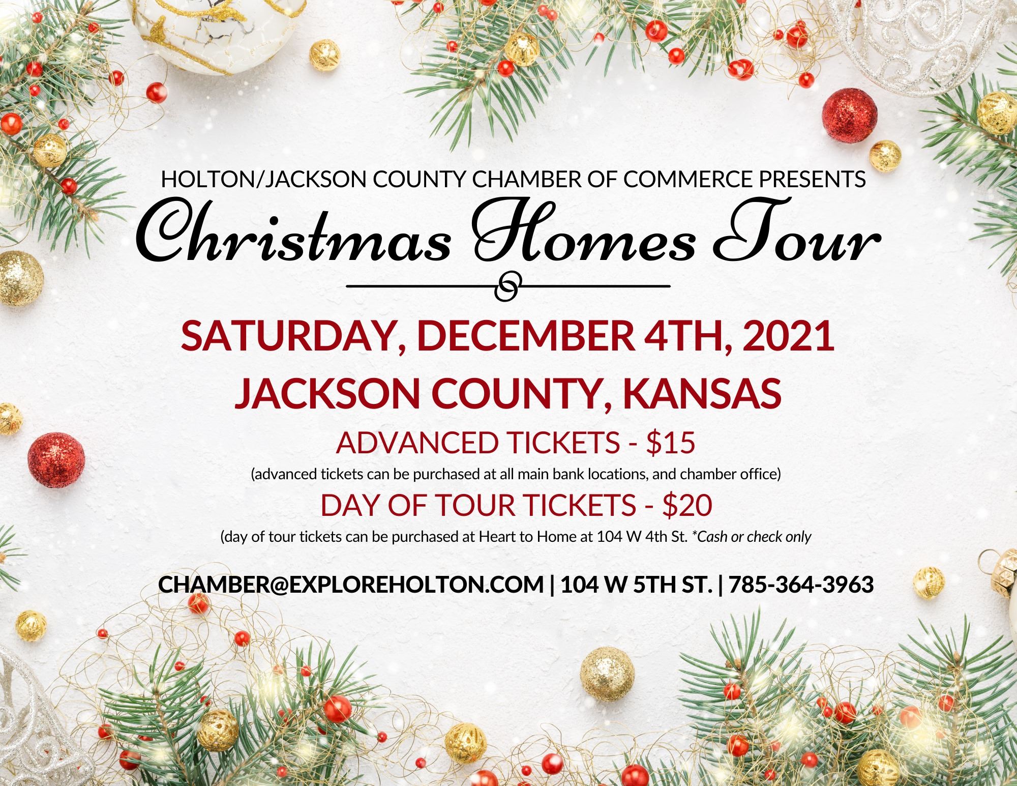Christmas Homes Tour