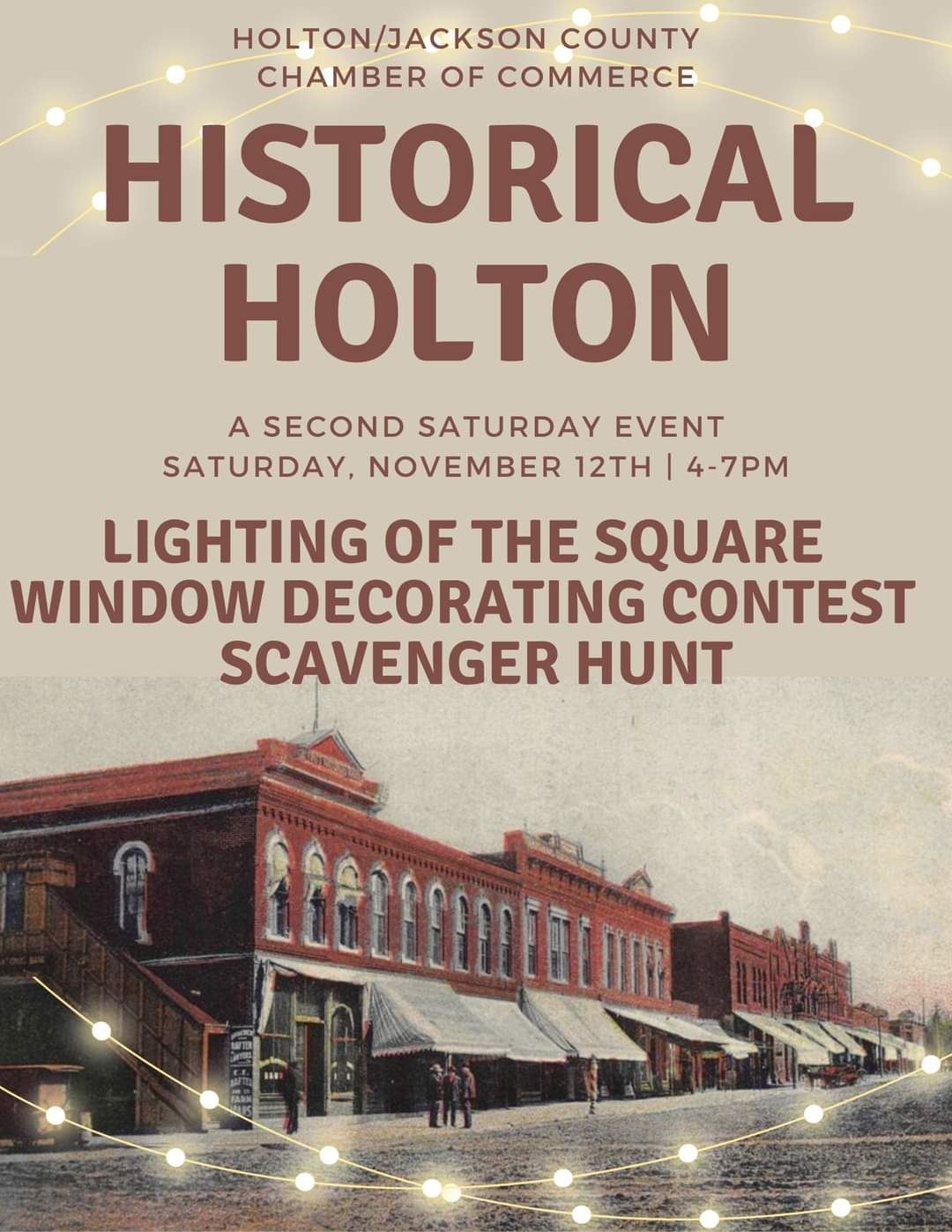 lighting of the square